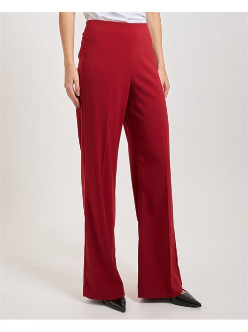Pantaloni a palazzo donna Patrizia Pepe con cintura PATRIZIA PEPE | 8P0731-A6F5R862